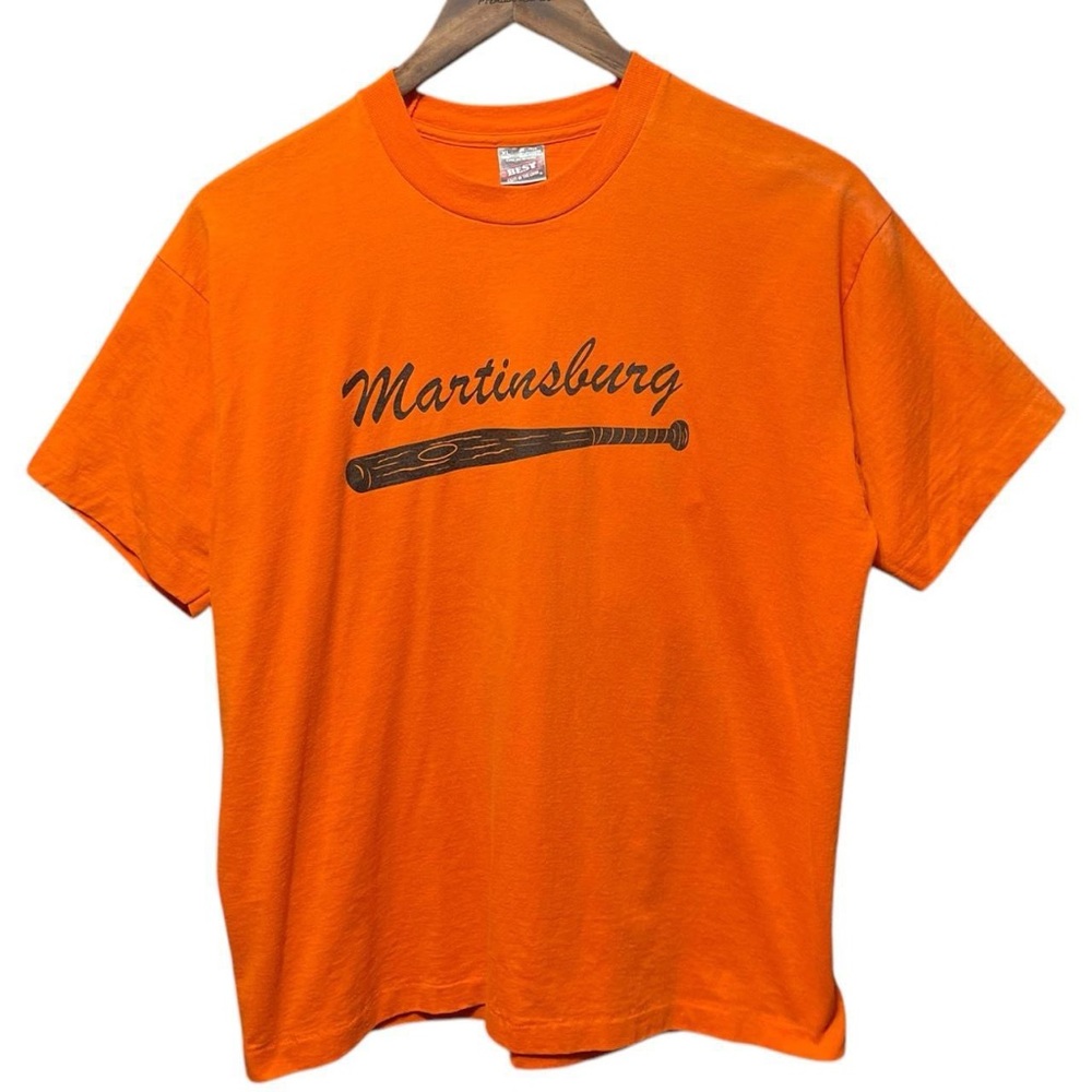 Vintage 80s 90s Martinsburg WV Baseball Single Stitch Made in USA Jersey T-Shirt